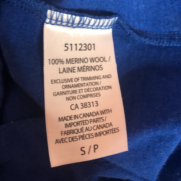 Seg’ments, Small long sleeve shirt, Blue - Picture 4 of 5